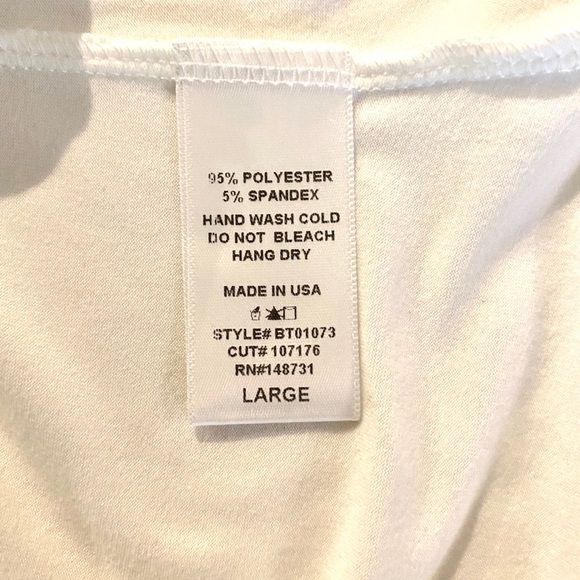 Blue Blush White Ribbon Strap Bodysuit - Picture 11 of 12